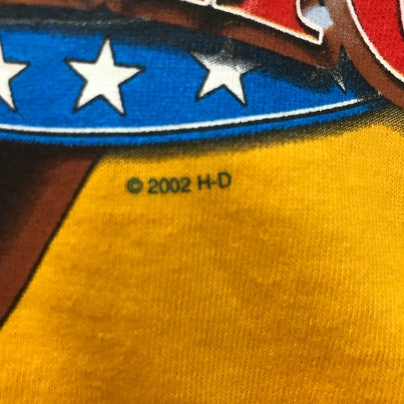 NEW - Harley Davidson H-D Y2K Beartooth MT Motorcycle Shirt L - Made in USA - Picture 4 of 8